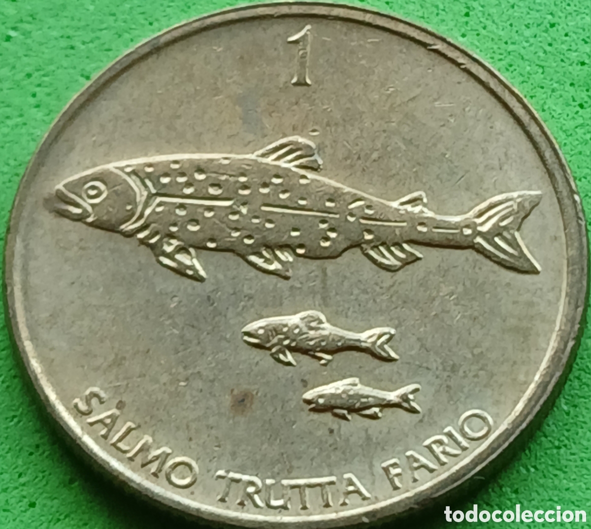 Monedas antiguas de Europa: Eslovenia 1 tolar 1996 km#4