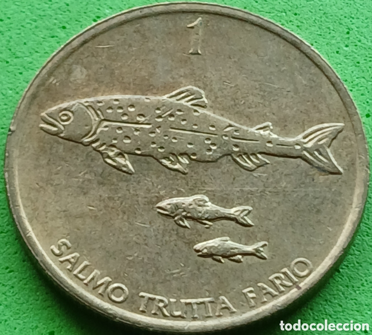 Monedas antiguas de Europa: Eslovenia 1 tolar 1998 km#4