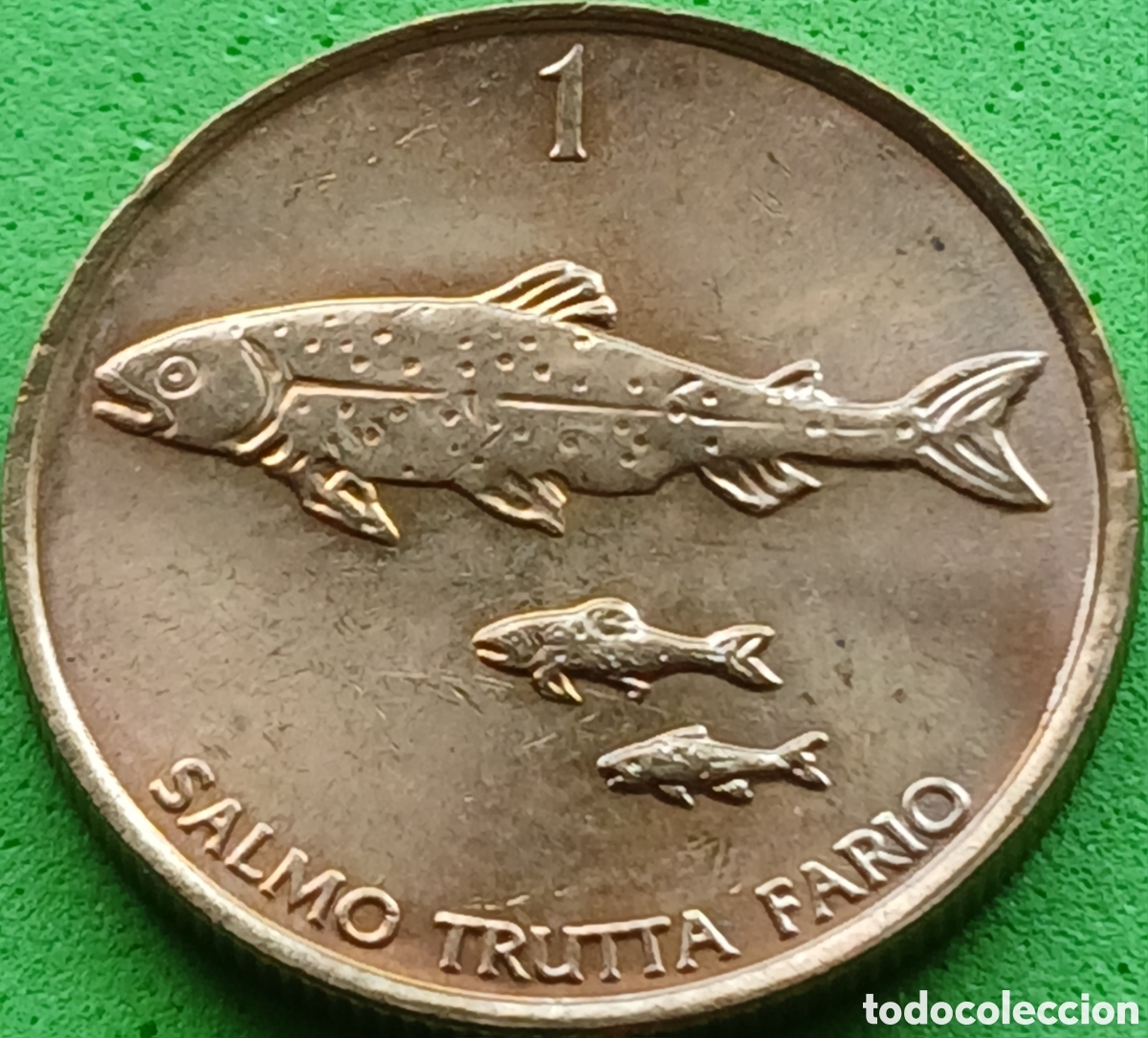 Monedas antiguas de Europa: Eslovenia 1 tolar 2000 km#4