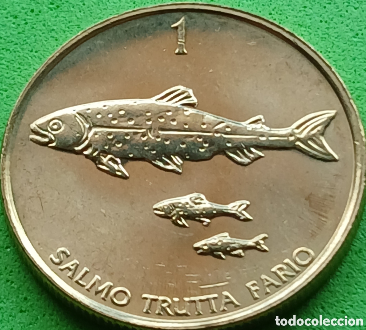 Monedas antiguas de Europa: Eslovenia 1 tolar 2004 km#4