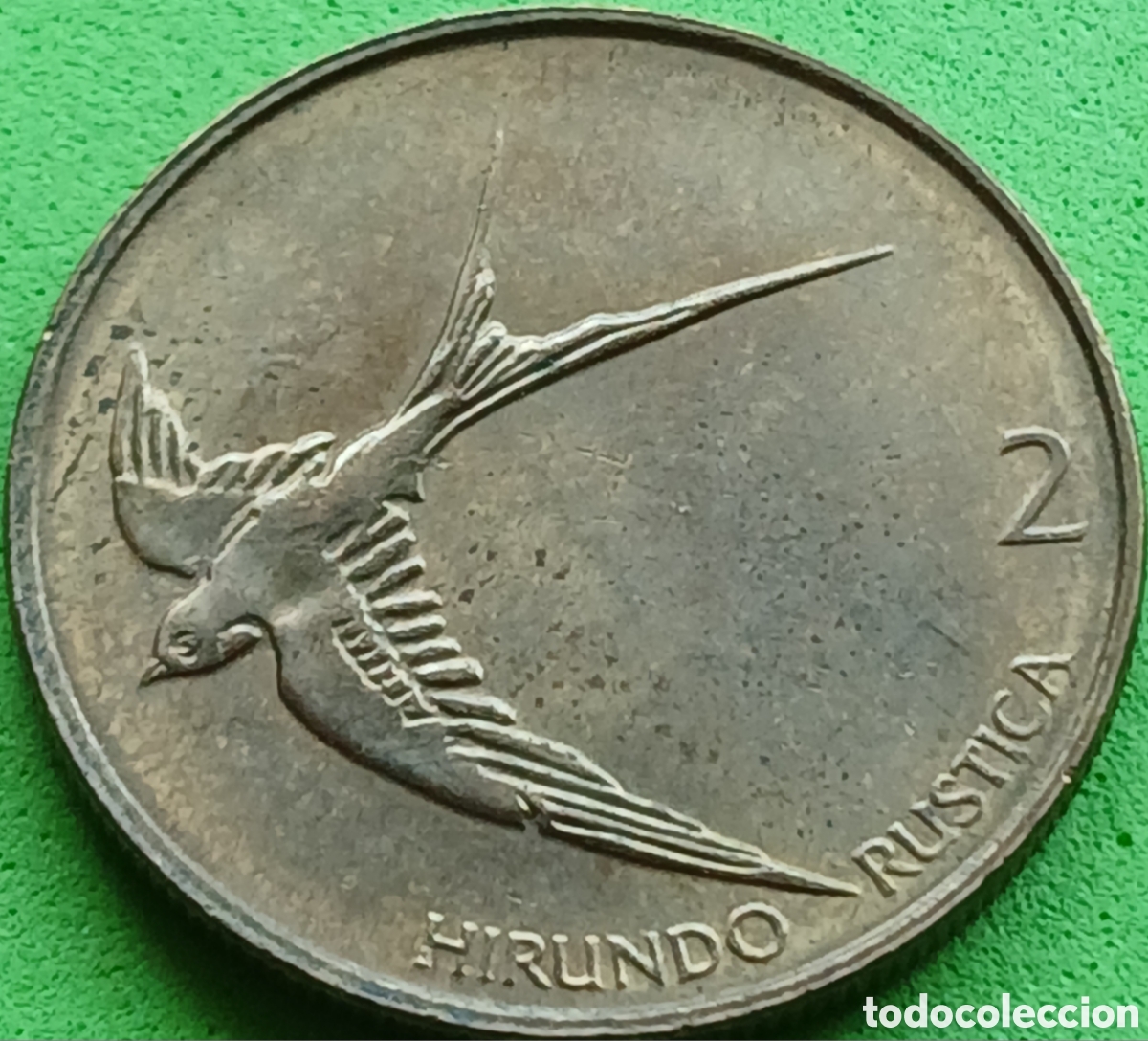 Monedas antiguas de Europa: Eslovenia 2 tolarja 2001 km#5