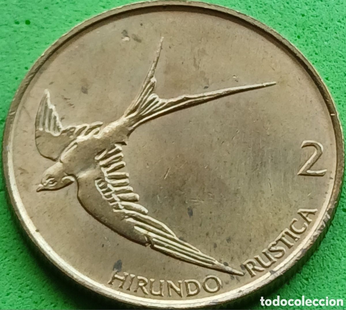 Monedas antiguas de Europa: Eslovenia 2 tolarja 1994 km#5 &rdquo;4&rdquo; abierto
