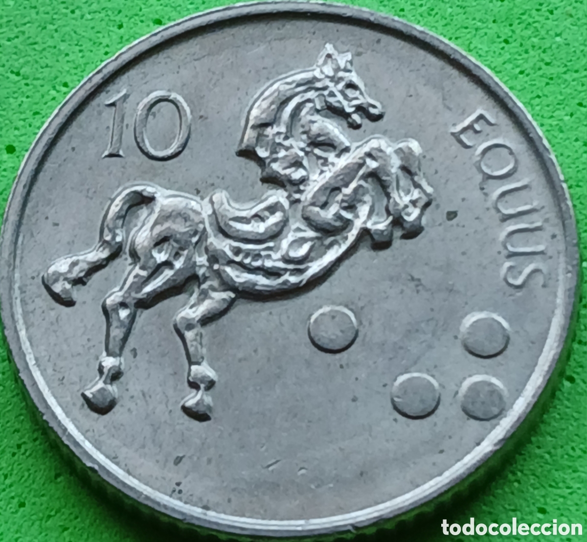 Monedas antiguas de Europa: Eslovenia 10 tolarjev 2001 km#41