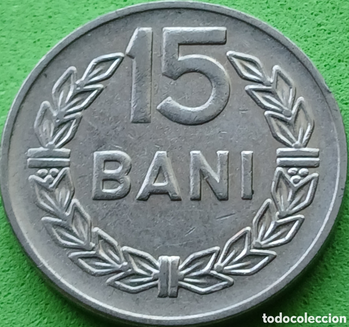 Monedas antiguas de Europa: Ruman&iacute;a 15 bani 1966 km#93