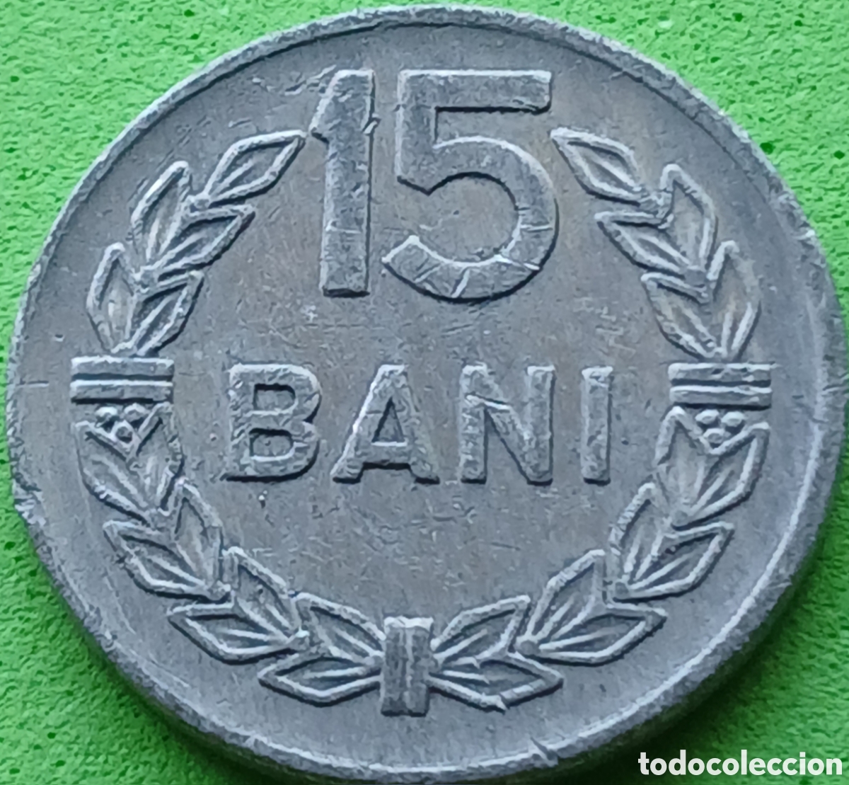 Monedas antiguas de Europa: Ruman&iacute;a 15 bani 1975 km#93a