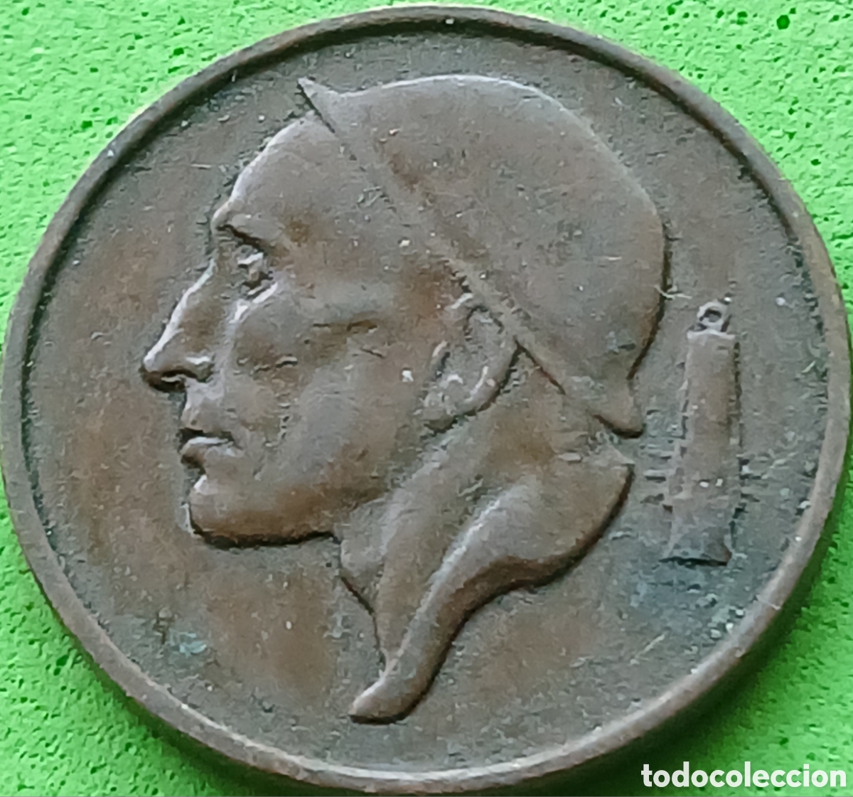 Monedas antiguas de Europa: B&eacute;lgica 50 c&eacute;ntimos 1955 km#144 Belgique