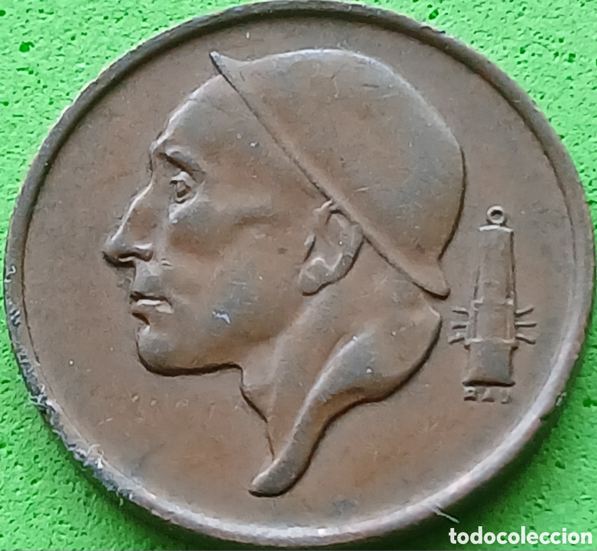 Monedas antiguas de Europa: B&eacute;lgica 50 c&eacute;ntimos 1965 km#148 Belgique