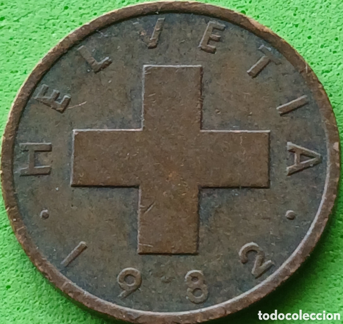 Monedas antiguas de Europa: Suiza 1 c&eacute;ntimo 1982 km#46
