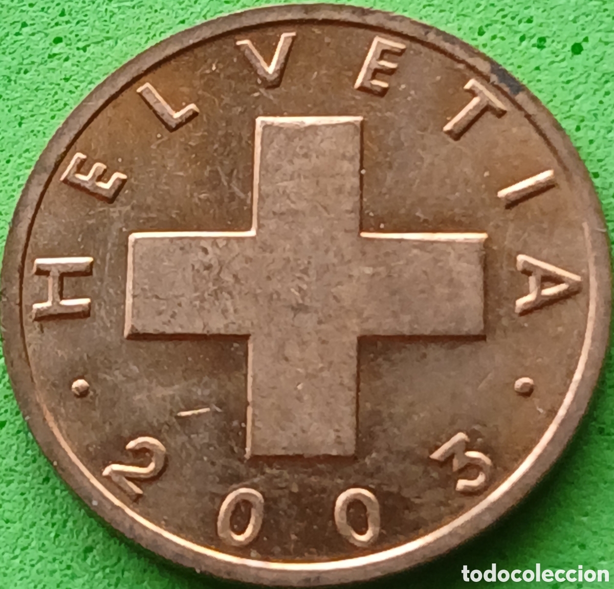 Monedas antiguas de Europa: Suiza 1 c&eacute;ntimo 2003 km#46