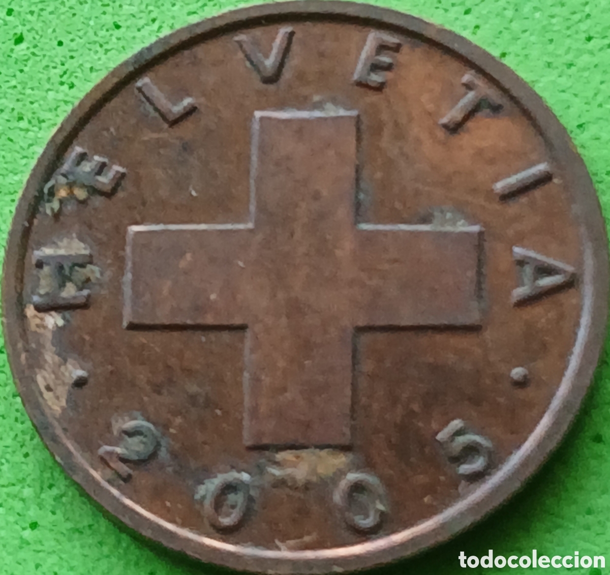 Monedas antiguas de Europa: Suiza 1 c&eacute;ntimo 2005 km#46 poco com&uacute;n