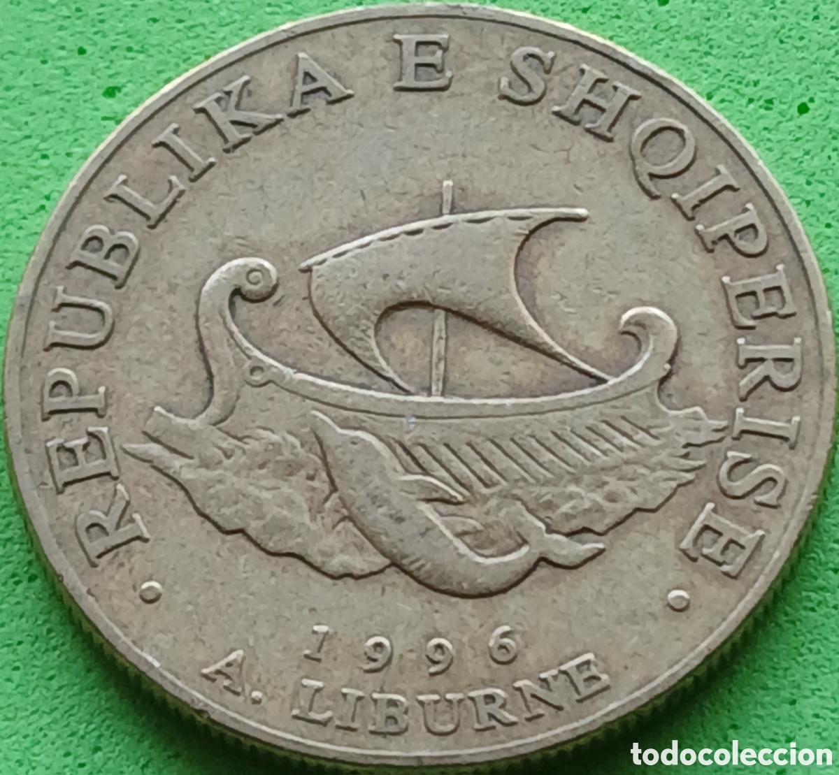 Monedas antiguas de Europa: Albania 20 leke 1996 km#78