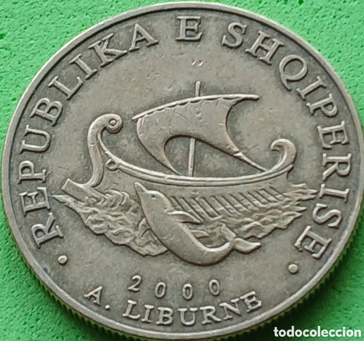 Monedas antiguas de Europa: Albania 20 leke 2000 km#78