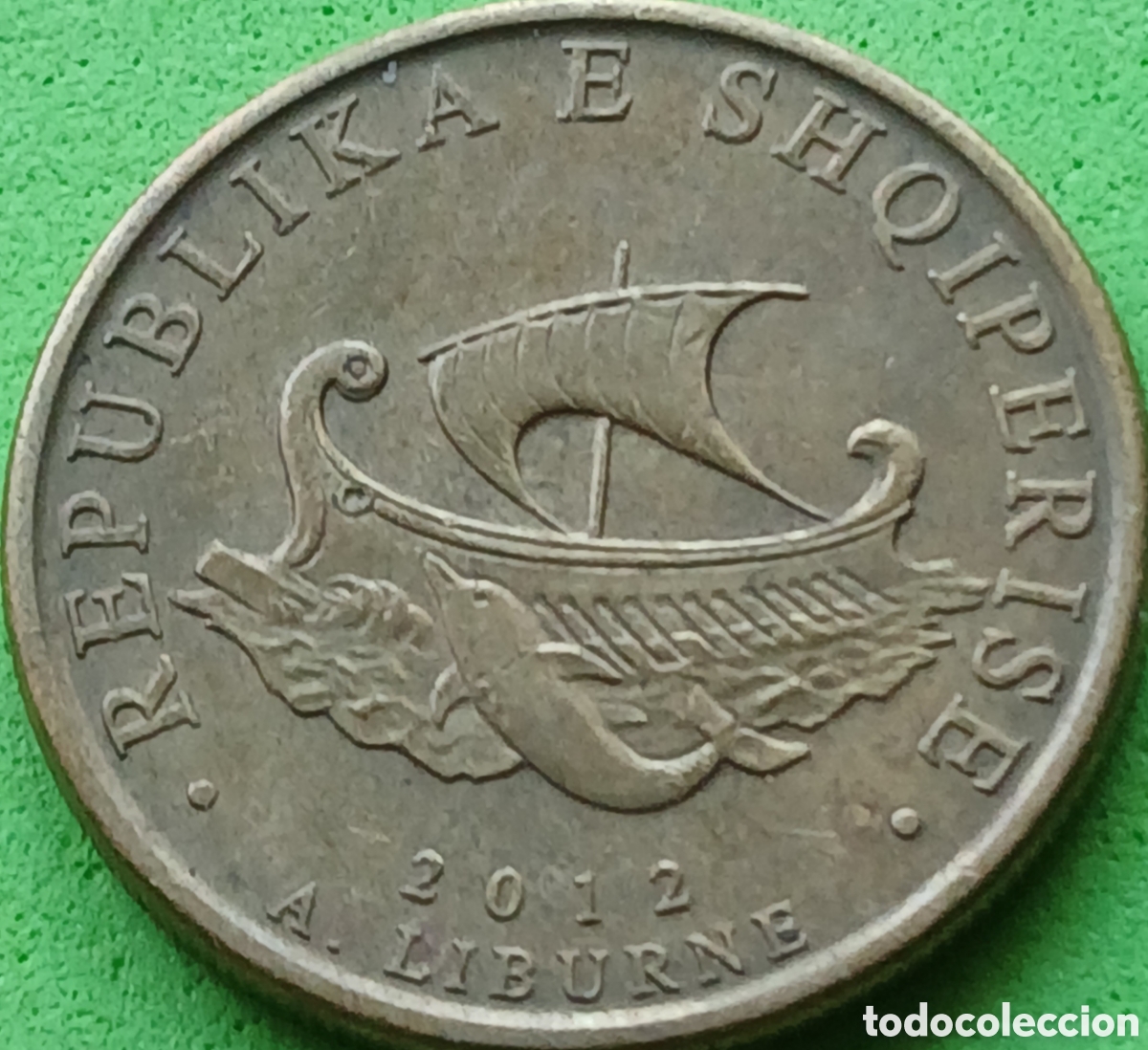 Monedas antiguas de Europa: Albania 20 leke 2012 km#78a