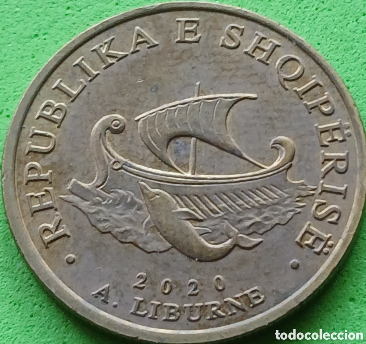 Monedas antiguas de Europa: Albania 20 leke 2020 km#78a