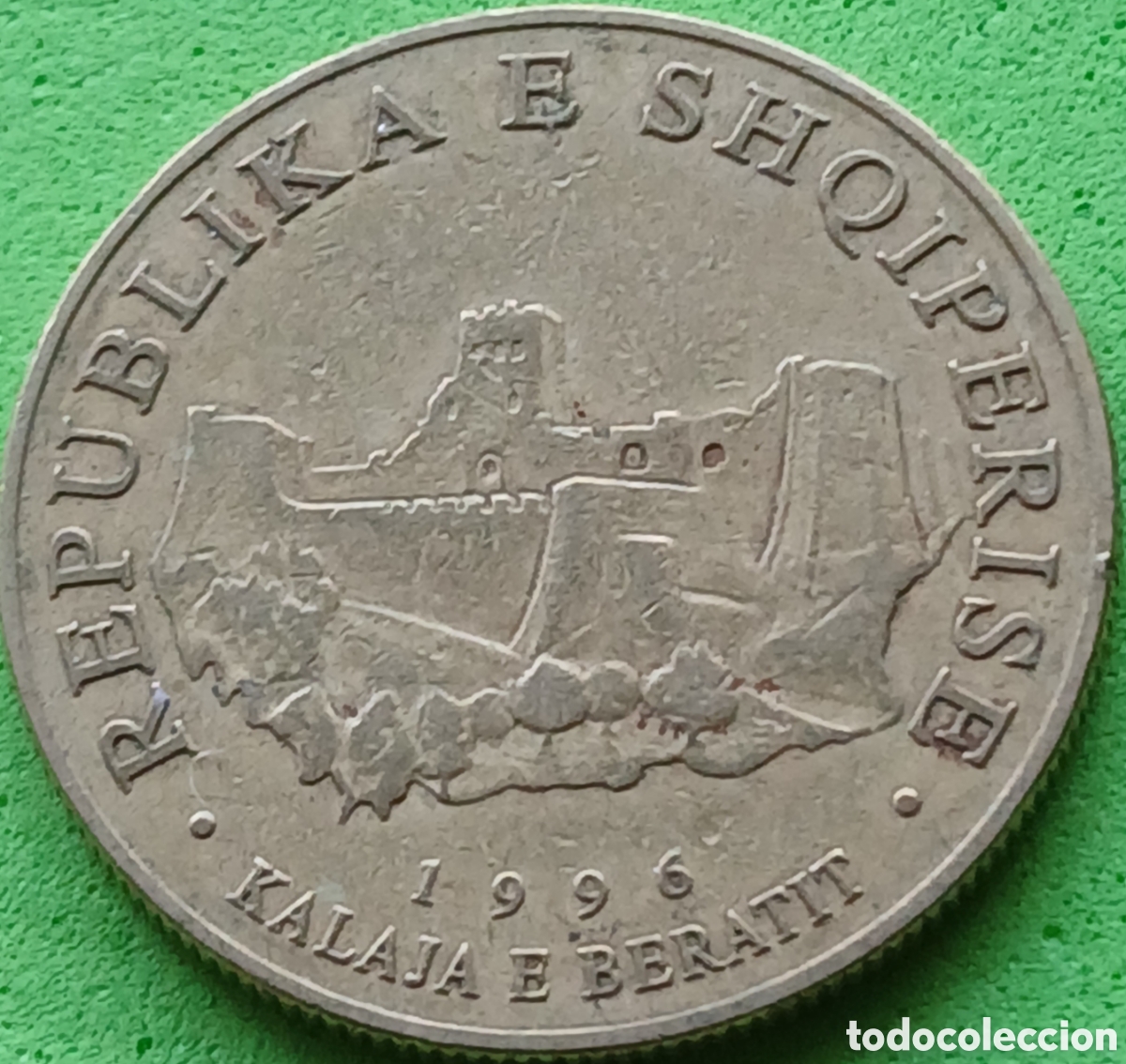 Monedas antiguas de Europa: Albania 10 leke 1996 km#77