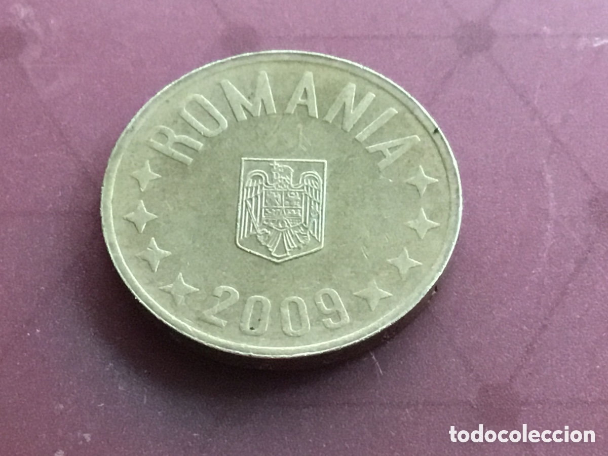 Monedas antiguas de Europa: 53 ( Romania,, 50 Bani 2009 en buen estado de conservaci&oacute;n