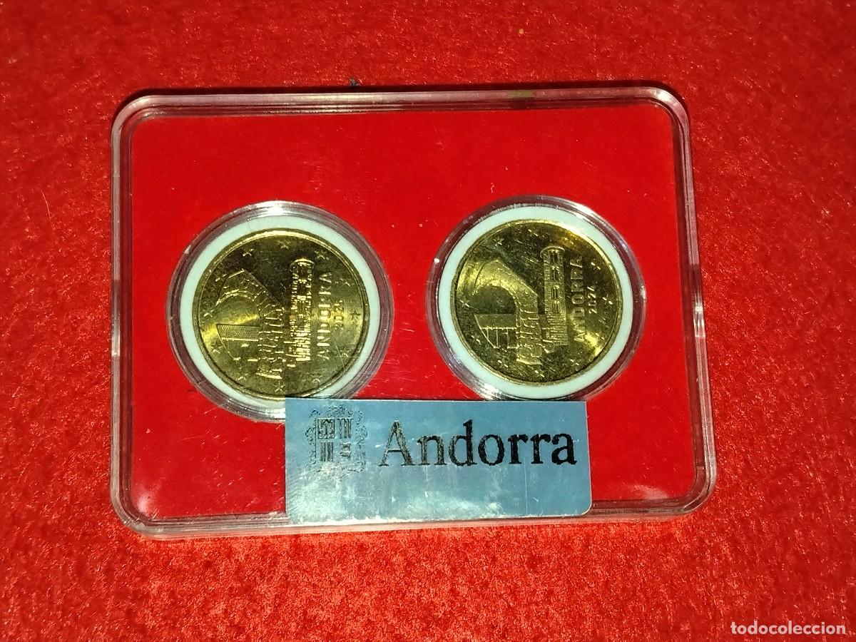 Monedas antiguas de Europa: SET MONEDAS DE 50 CENTIMOS, ANDORRA 2024-2025