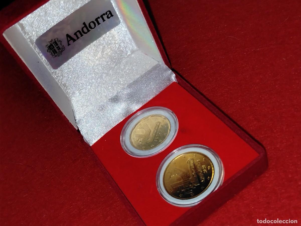Monedas antiguas de Europa: CAJA MONEDAS DE 50 CENTIMOS Y 20 CENTIMOS, ANDORRA -2025