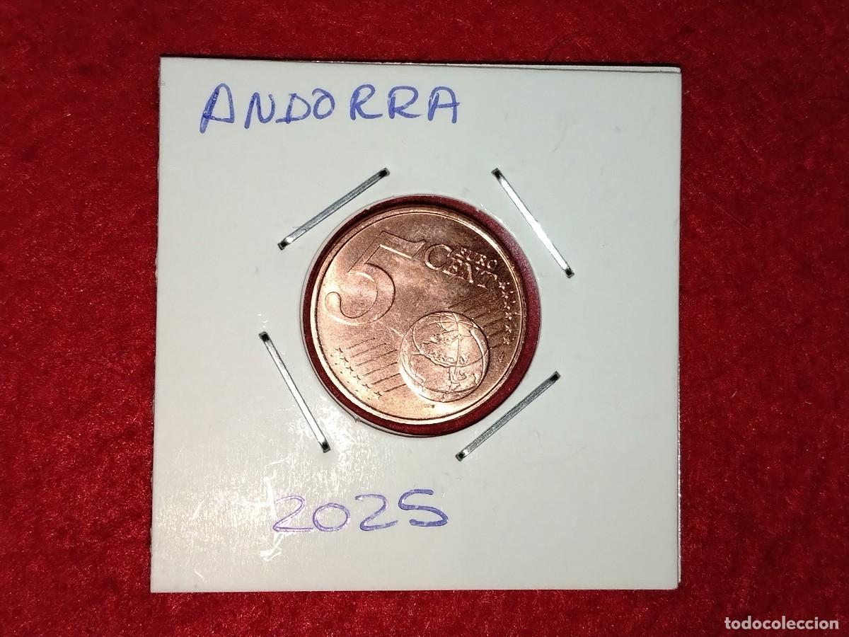 Monedas antiguas de Europa: MONEDA 5 CENTIMOS ANDORRA 2025