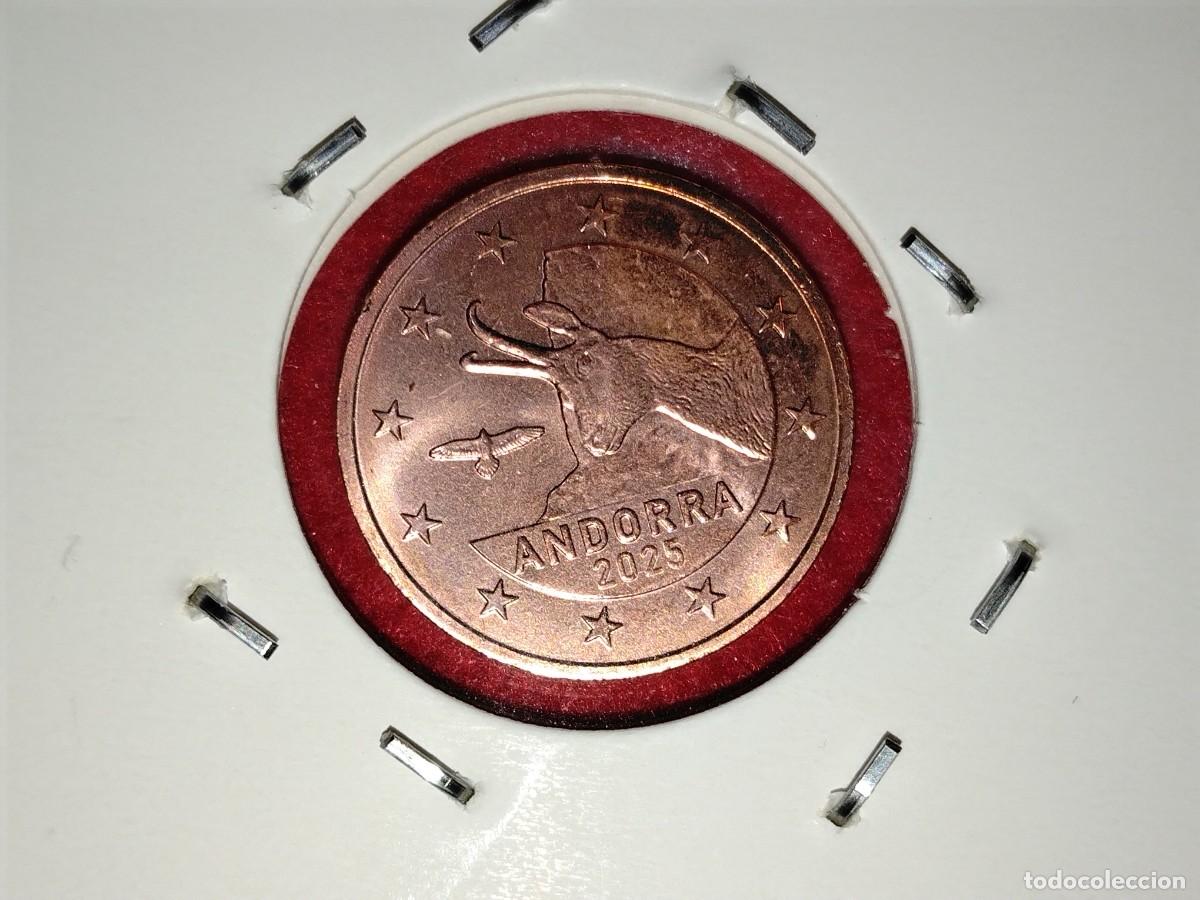 Monedas antiguas de Europa: MONEDA 2 CENTIMOS ANDORRA 2025 - Foto 2