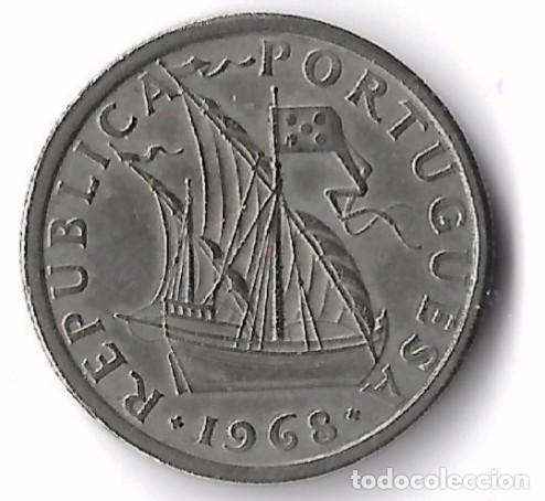 Monedas antiguas de Europa: Moneda de 2$50 de 1968 (Portugal) &ndash; Estado MBC/BELLA