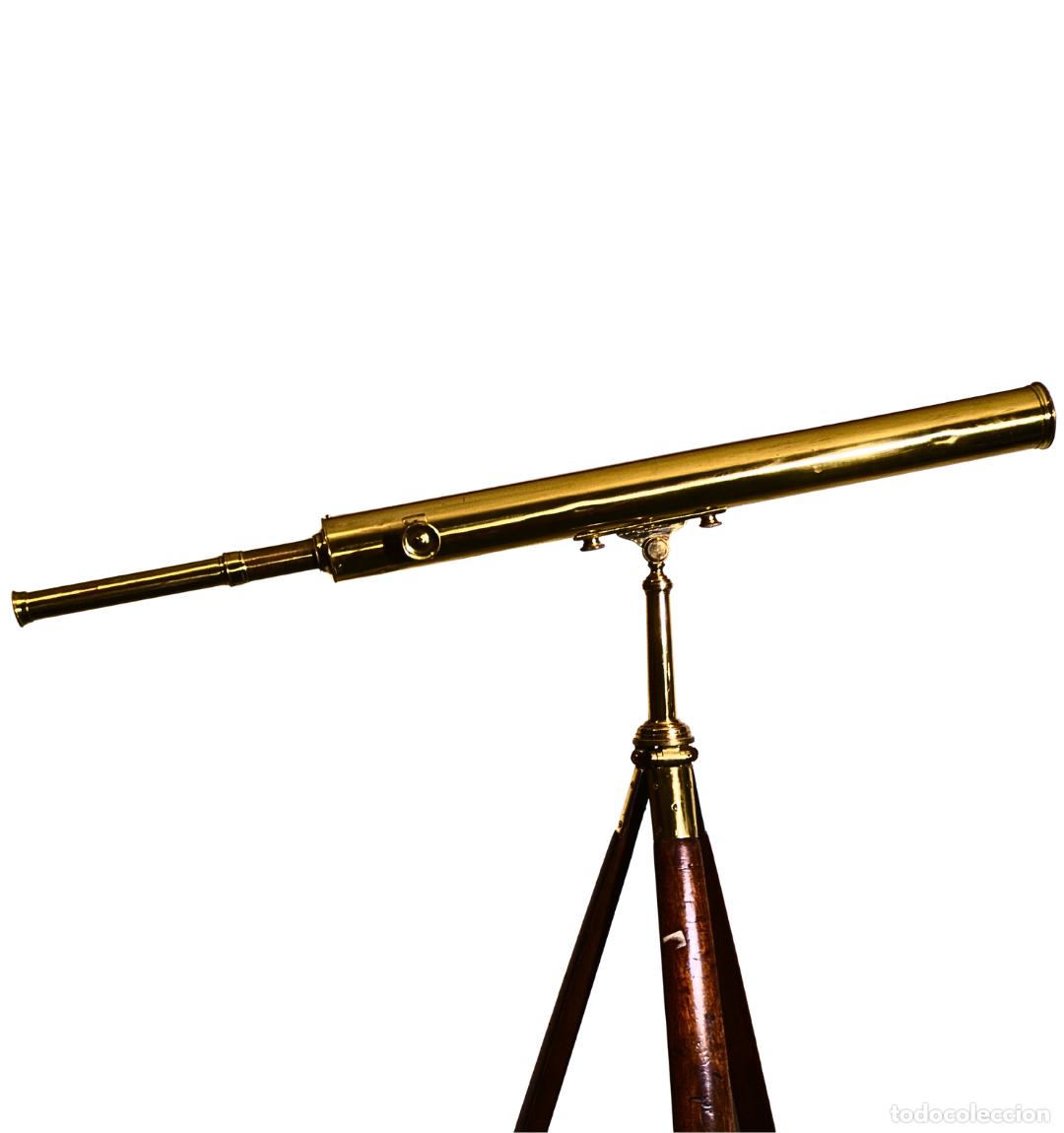 Monedas antiguas de Europa: Telescopio Antiguo Broadhurst Clarkson & Co