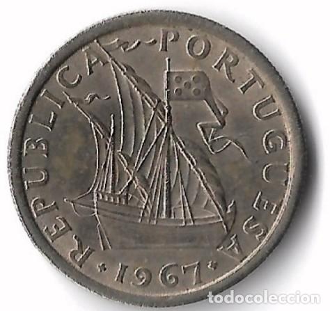 Monedas antiguas de Europa: Moneda de 2$50 Escudos (Portugal, 1967) &ndash; Estado: Bella (MBC+)
