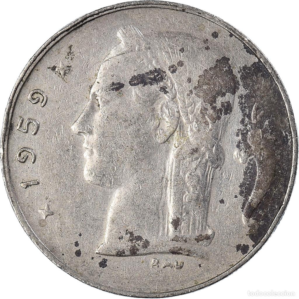 Monedas antiguas de Europa: [#1010733] Moneda, B&eacute;lgica, Franc, 1959