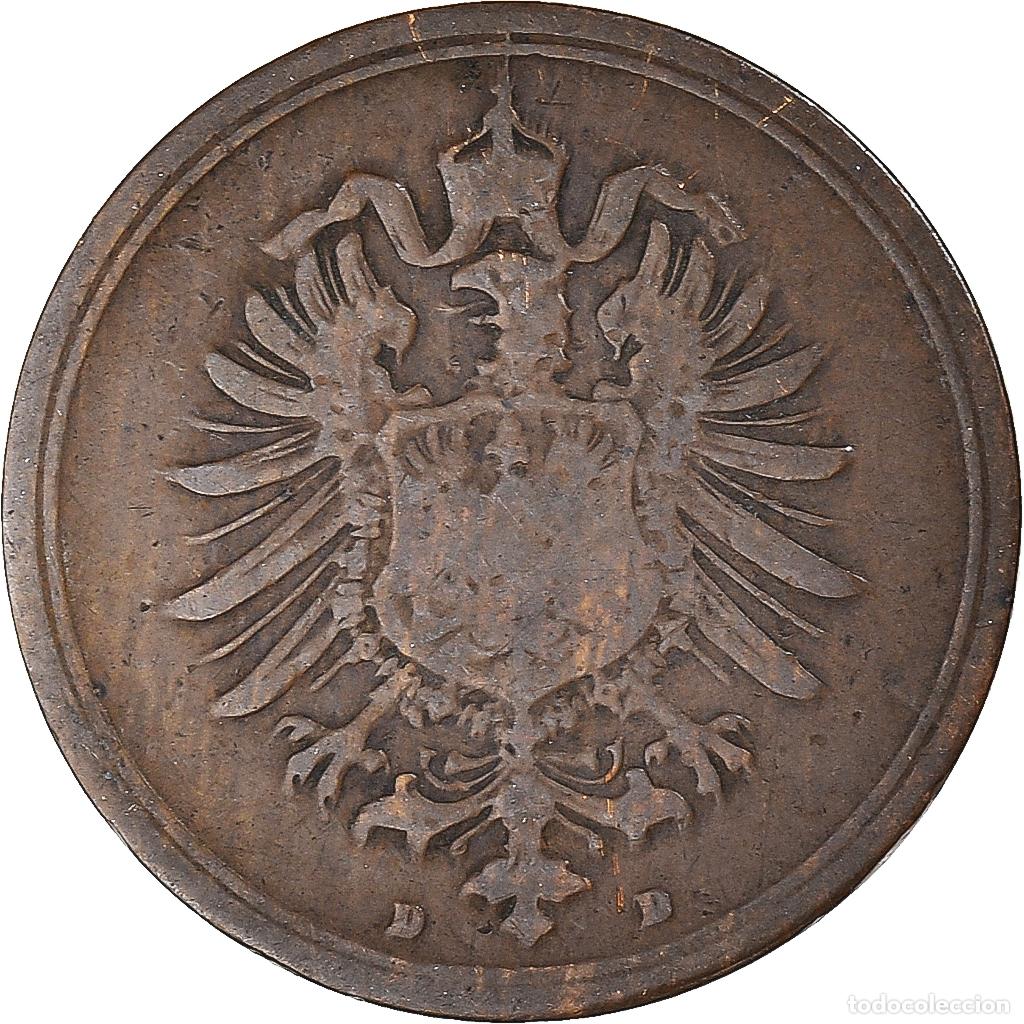Monedas antiguas de Europa: [#1486136] Moneda, ALEMANIA - IMPERIO, Pfennig, 1876