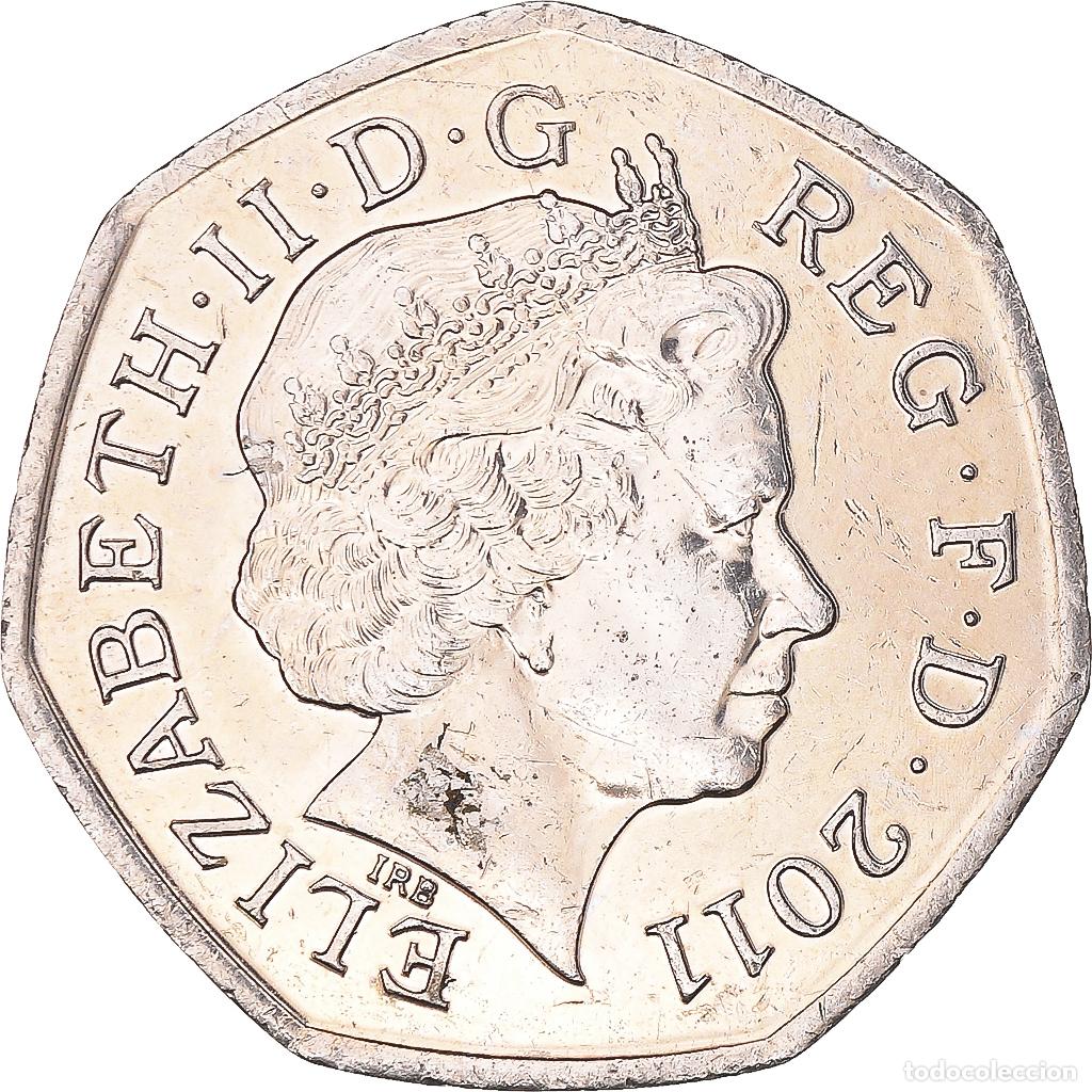 Monedas antiguas de Europa: [#1317270] Moneda, Gran Breta&ntilde;a, 50 Pence, 2011