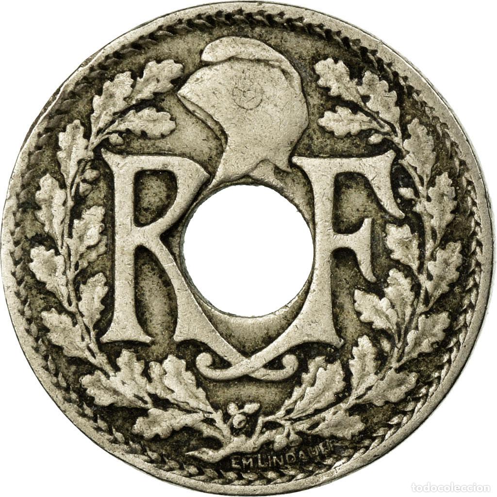 Monedas antiguas de Europa: [#449941] Moneda, Francia, Lindauer, 10 Centimes, 1918, Paris, MBC, Cobre - n&iacute;quel