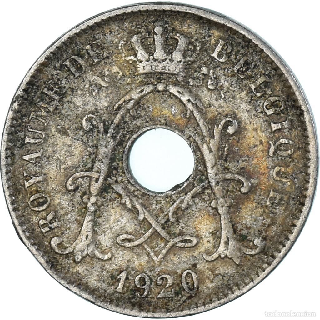 Monedas antiguas de Europa: [#1336510] Moneda, B&eacute;lgica, 10 Centimes, 1920