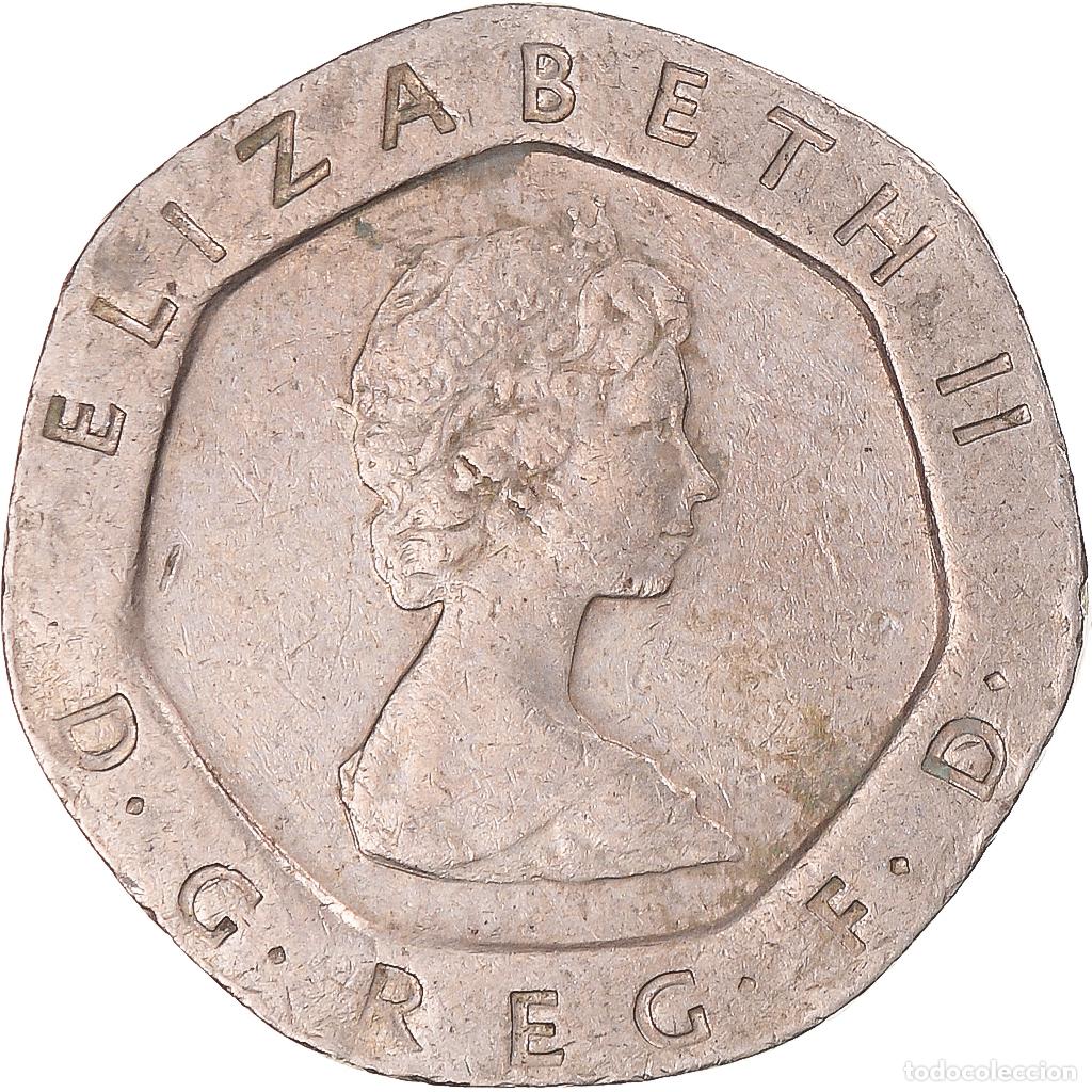 Monedas antiguas de Europa: [#1352083] Moneda, Gran Breta&ntilde;a, 20 Pence, 1984