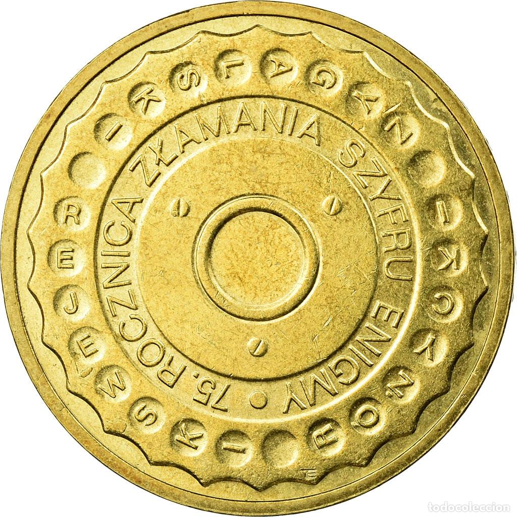 Monedas antiguas de Europa: [#721599] Moneda, Polonia, 75th Anniversary Breaking the Enigma Code, 2 Zlote, 2007