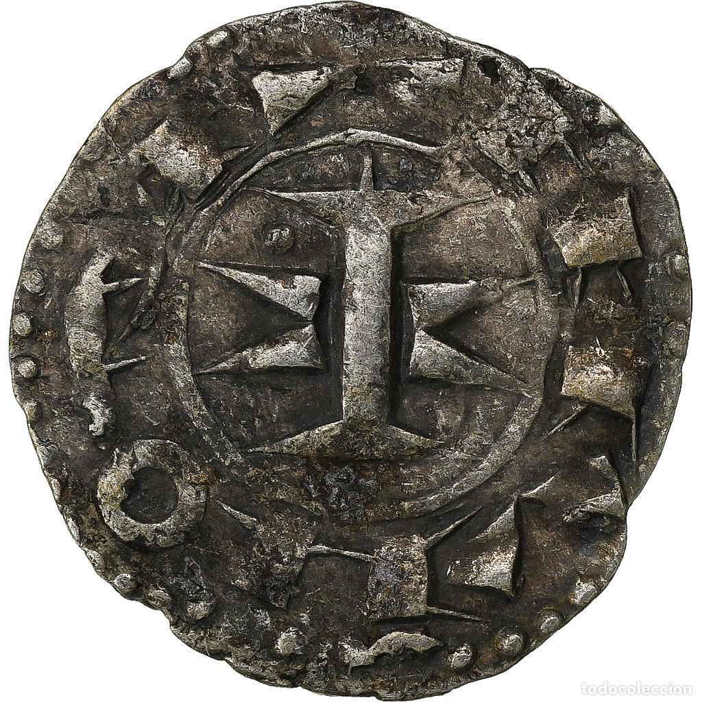 Monedas antiguas de Europa: [#1276667] County of Melgueil, &Eacute;v&ecirc;ques de Maguelonne, Denier, ca. 1080-1120, Narbonne