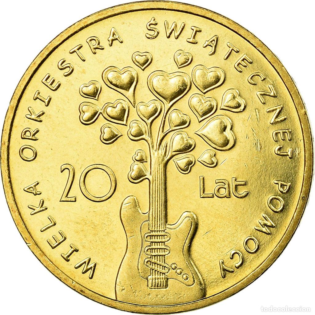 Monedas antiguas de Europa: [#721648] Moneda, Polonia, Christmas Charity Orchestra, 20th Anniversary, 2 Zlote, 2012