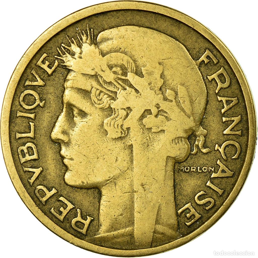Monedas antiguas de Europa: [#725077] Moneda, Francia, Morlon, 2 Francs, 1931, Paris, BC+, Aluminio - bronce, KM:886