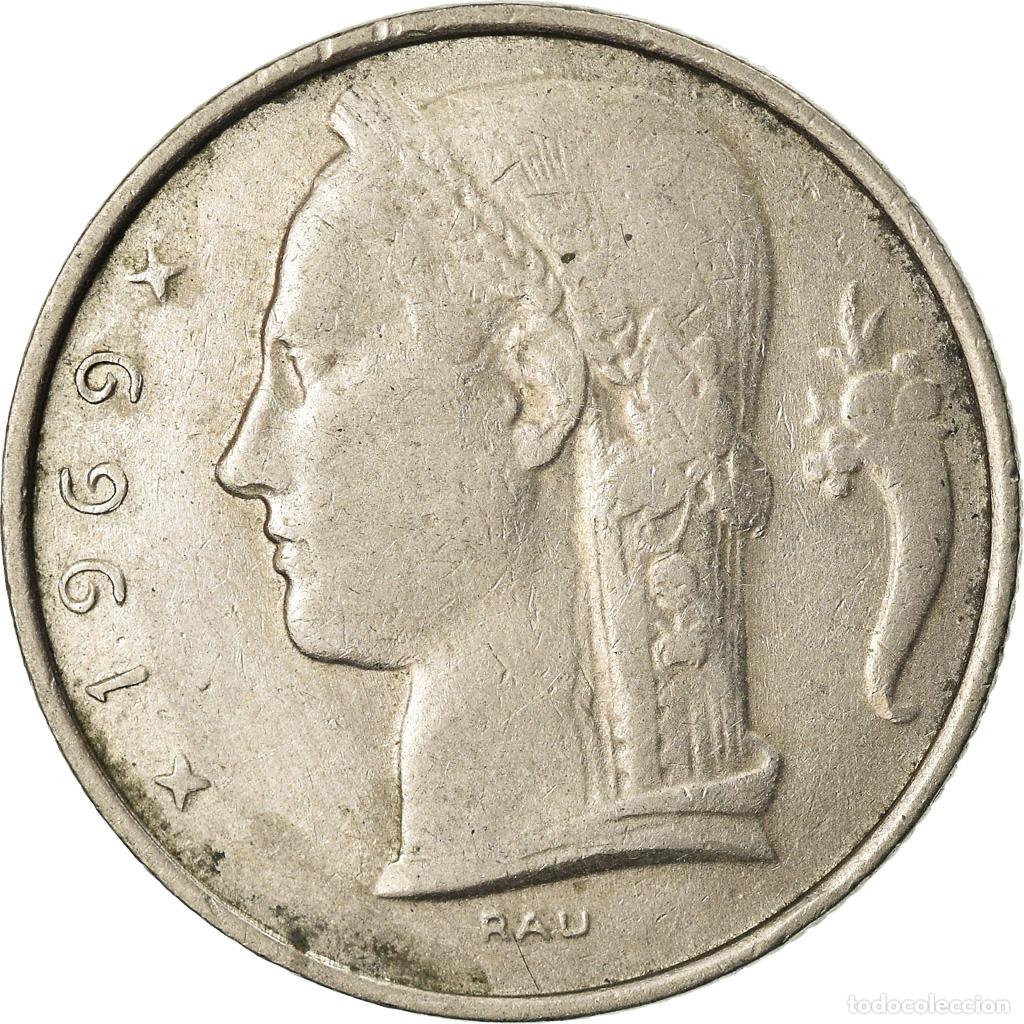 Monedas antiguas de Europa: [#775370] Moneda, B&eacute;lgica, 5 Francs, 5 Frank, 1969, BC+, Cobre - n&iacute;quel, KM:135.1