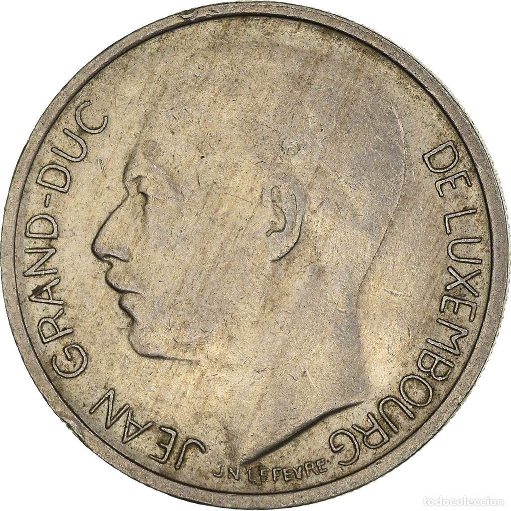 Monedas antiguas de Europa: [#956733] Moneda, Luxemburgo, Jean, Franc, 1966, MBC, Cobre - n&iacute;quel, KM:55