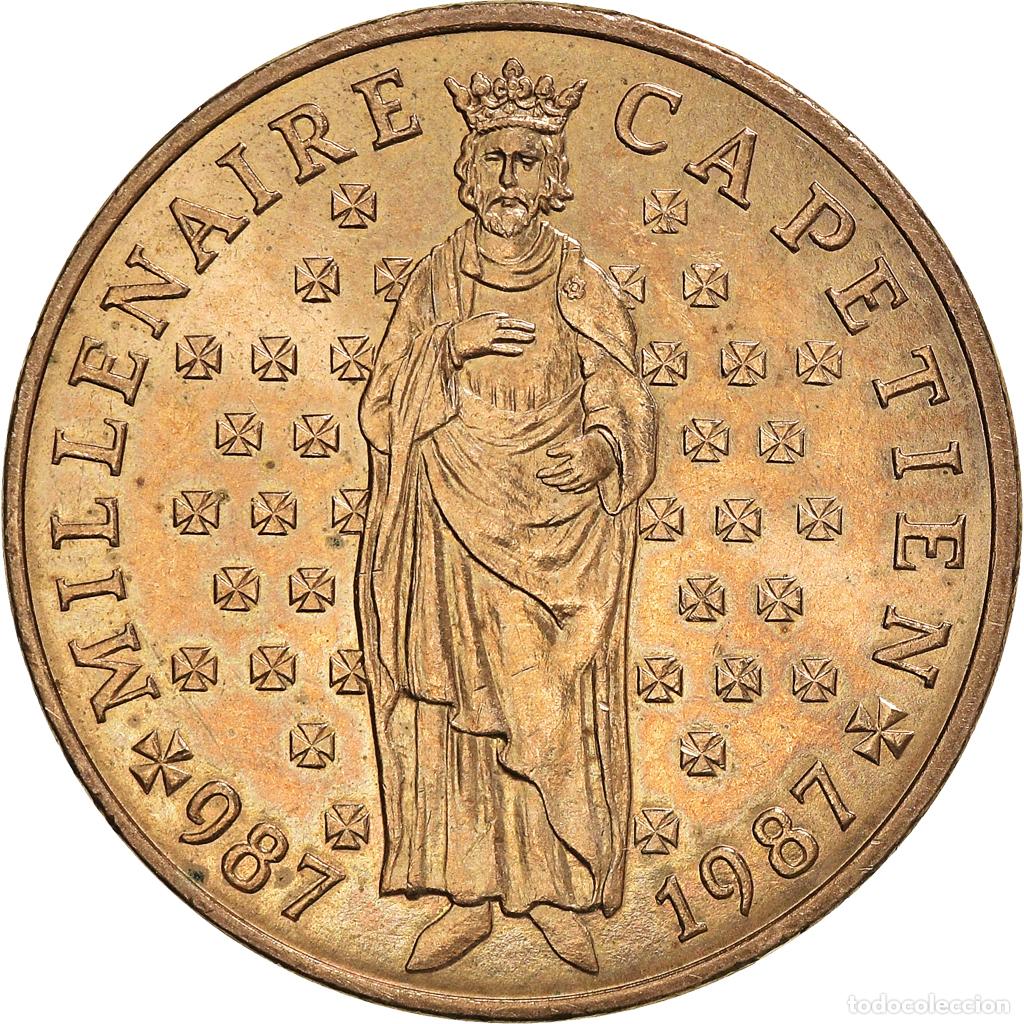 Monedas antiguas de Europa: [#957437] Moneda, Francia, 10 Francs, 1987, MBC, N&iacute;quel - bronce, KM:961d, Gadoury:820