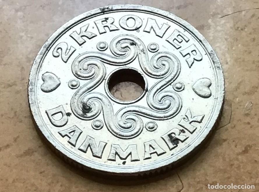 Monedas antiguas de Europa: 2 coronas de Dinamarca. A&ntilde;o 2004 - Foto 1