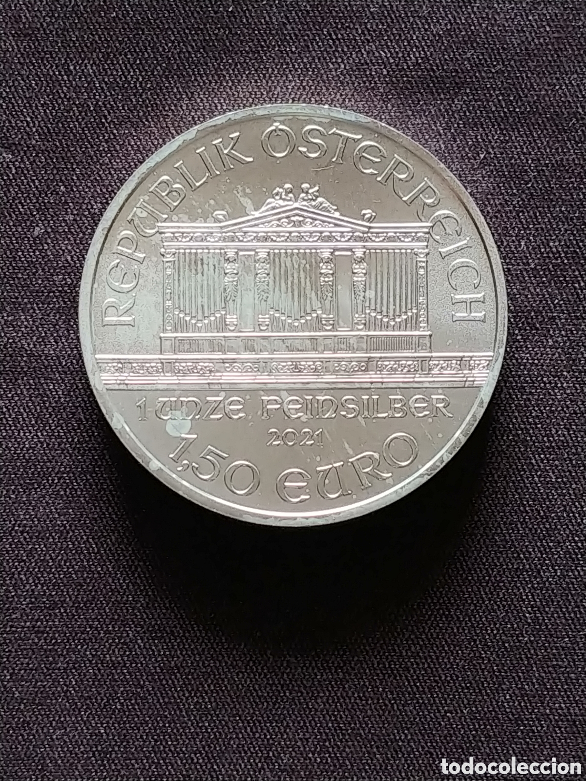 Monedas antiguas de Europa: Austria, 1,50 Euro 2021, Ag .999, 1 Oz., S/C