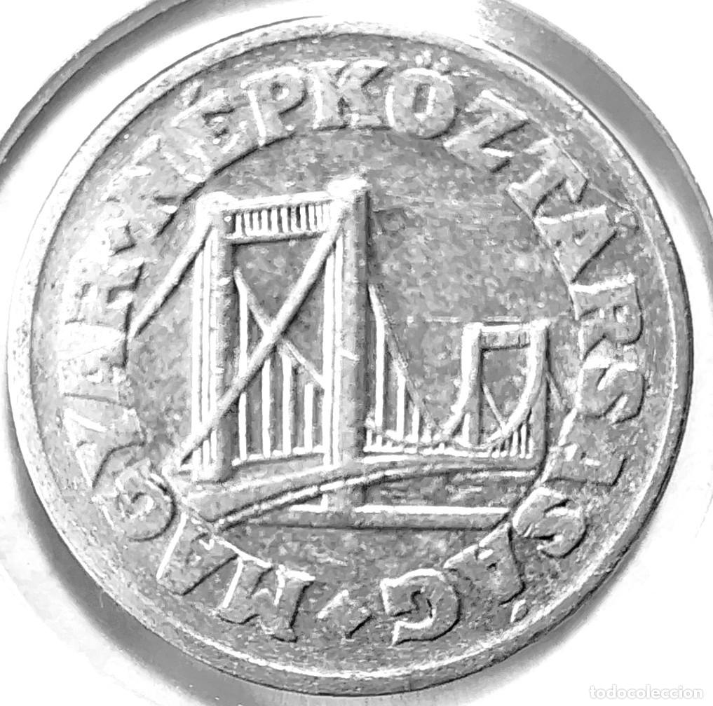 Monedas antiguas de Europa: HUNGRIA (1949-1989-) - 50 FILLER 1979 BP - A - 1,20 GR. ALUMINIO - DIAMETRO 21,50 mm - KM#574 - MB