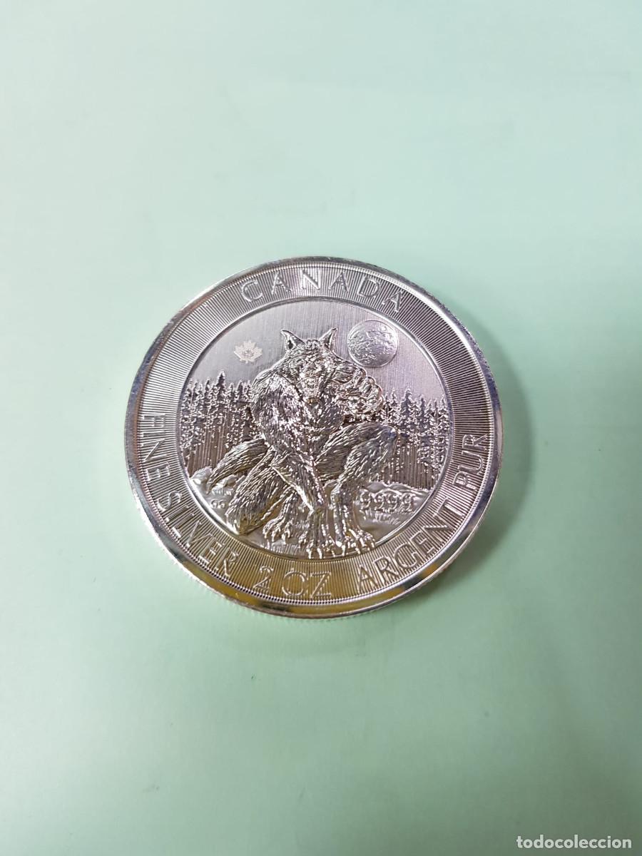 Monedas antiguas de Europa: CANADA-10 DOLARES-2021-PLATA 999-2 ONZAS