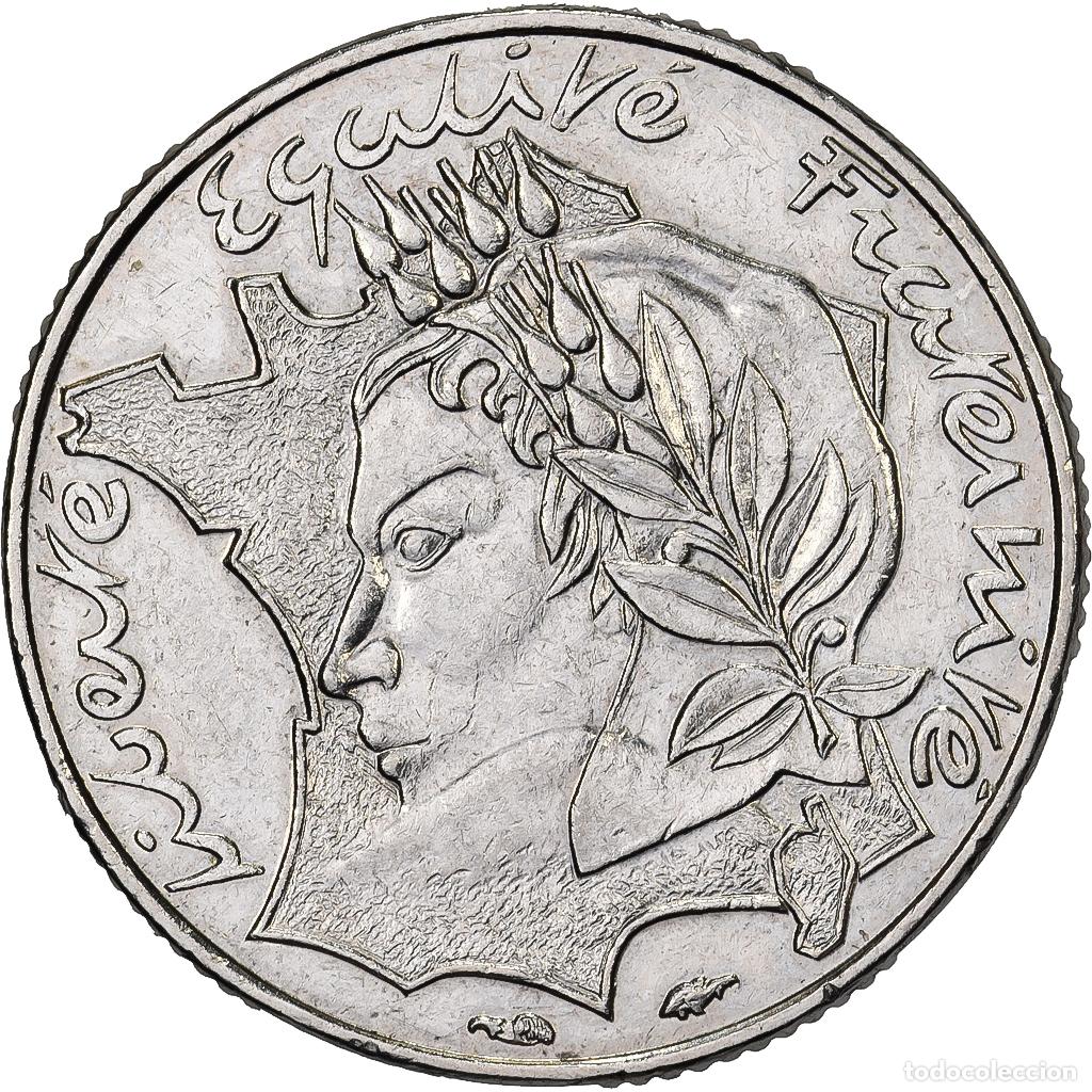Monedas antiguas de Europa: [#639182] Francia, 10 Francs, Jimenez, 1986, Paris, N&iacute;quel, EBC, Gadoury:824, KM:959