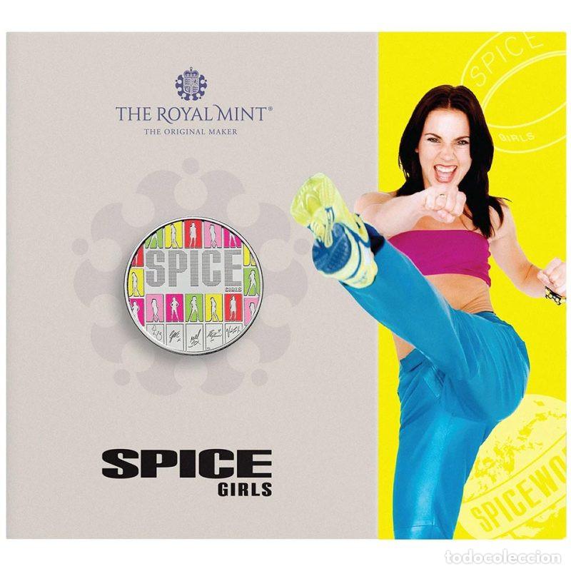 Monedas antiguas de Europa: REINO UNIDO INGLATERRA ROYAL MINT 5 LIBRAS 2026 THE SPICE GIRLS . SPORTY SPICE