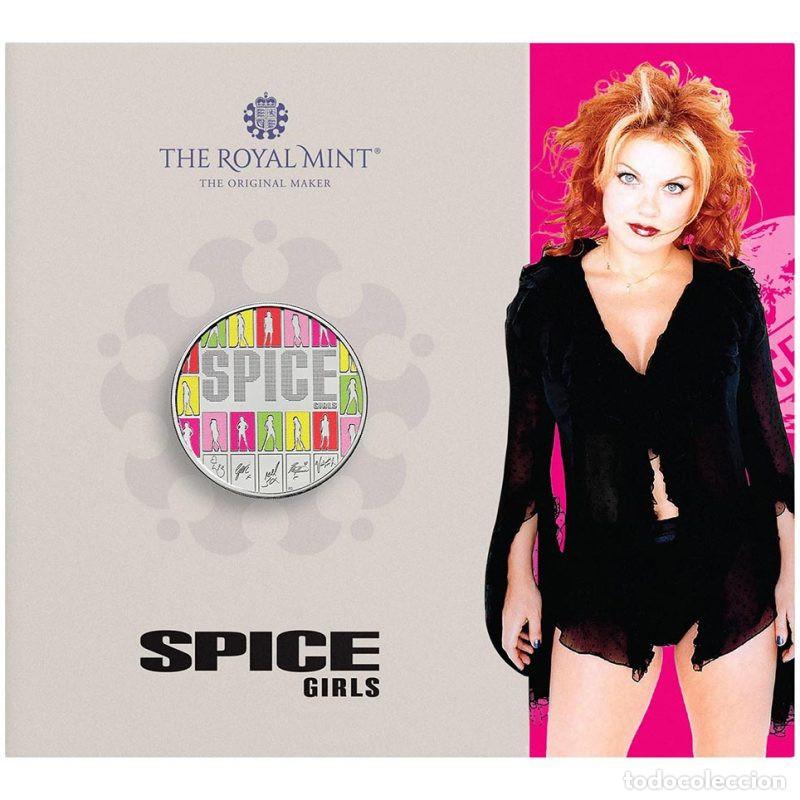 Monedas antiguas de Europa: REINO UNIDO INGLATERRA ROYAL MINT 5 LIBRAS 2026 THE SPICE GIRLS . GINGER SPICE
