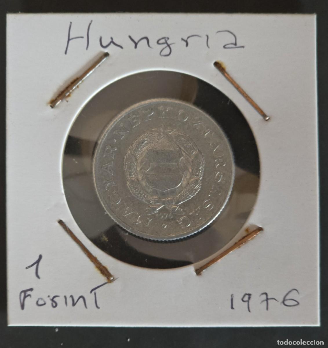 Monedas antiguas de Europa: MONEDA HUNGRIA 1976 - 1 FLORINT - MONEDA ENCARTONADA