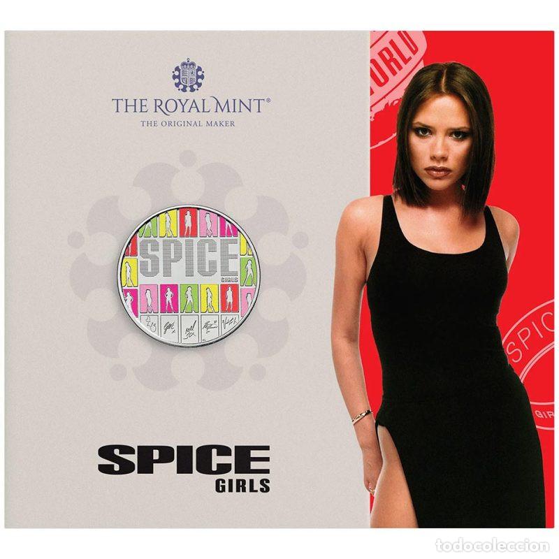 Monedas antiguas de Europa: REINO UNIDO INGLATERRA ROYAL MINT 5 LIBRAS 2026 THE SPICE GIRLS . POSH SPICE