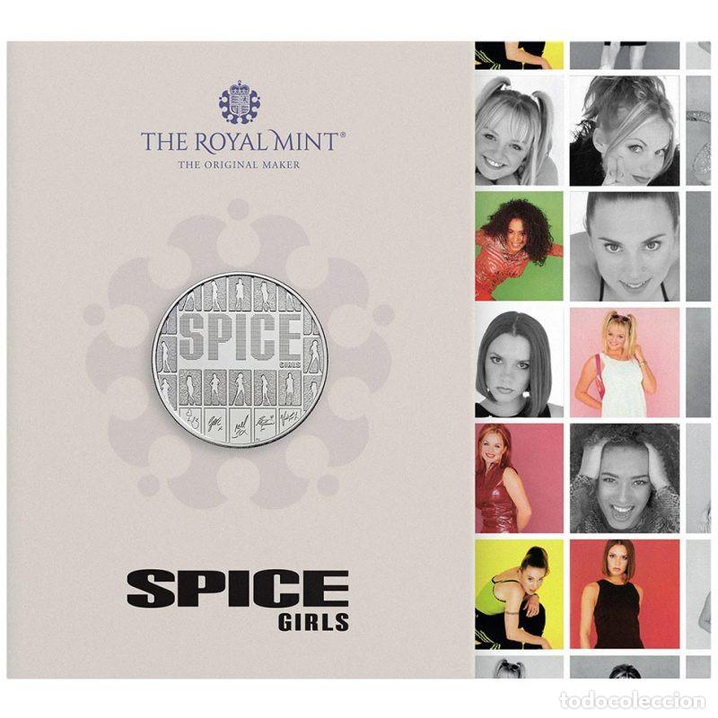 Monedas antiguas de Europa: REINO UNIDO INGLATERRA ROYAL MINT 5 LIBRAS 2026 THE SPICE GIRLS